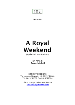 a royal weekend