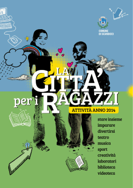 La citt&agrave; dei ragazzi - Comune di Scandicci