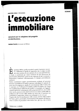l`esecuzione