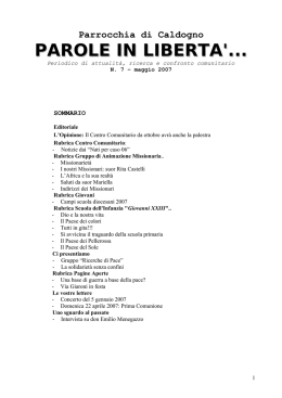 Parole in libert&agrave; 07