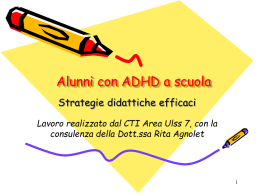 ADHD strategie didattiche efficaci