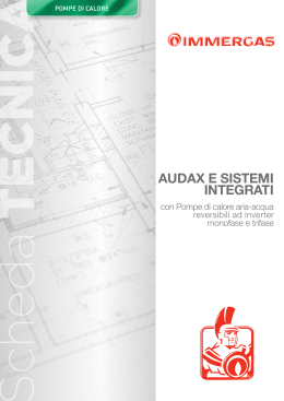audax e sistemi integrati - Certificazione energetica