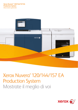 Brochure – Xerox Nuvera Serie 1XX EA