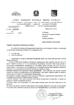 circ. prot. 461 - Liceo Classico "Mario Cutelli"