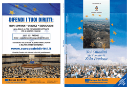Noi Cittadini Edizione 2009/2010 CONTIENE L