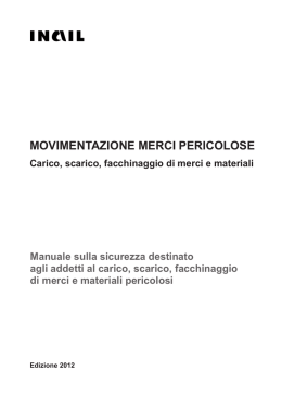 MOVIMENTAZIONE MERCI PERICOLOSE