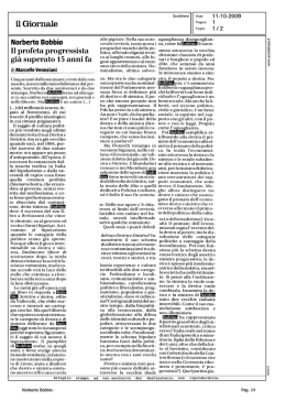 Il profeta progressista gi&agrave; superato 15 anni fa
