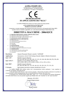 applicazione direttiva macchine 2006/42/ce per