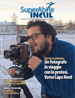 Un fotografo in viaggio con la protesi. Verso Capo Nord