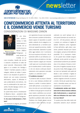 newsletter - Confcommercio Unione Venezia
