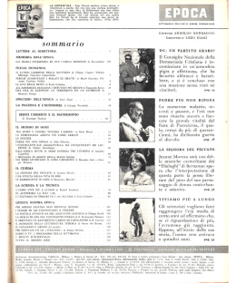 Volume XXXIX, n. 505, 5 giugno 1960