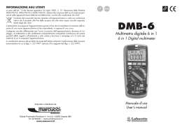 Manuale DMB-6 - Emporio Tecnologico