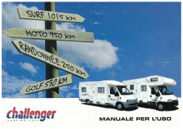 manuale per l`uso - Challenger & Chausson club Italia