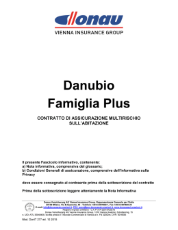 Danubio Famiglia Plus - Donau Versicherung AG Vienna Insurance