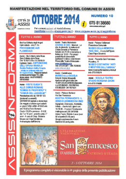assisi informa ottobre 2014
