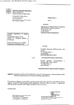 Accordo in tema di valorizzazione e riconoscimento della Didattica