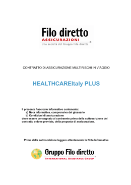 IT PLUS HelathCareItaly 01 2014