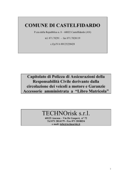 Norme che regolano l`assicurazione in generale