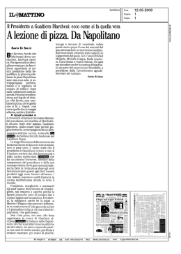 Il Presidente a Gualtiero Marchesi: ecco come si fa quella vera