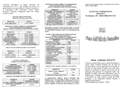 Sicurezza, Continuit&agrave;, Integrazione alunni con bisogni