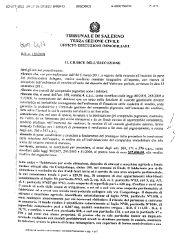 terza sezione cоiоvilммl - Aste Giudiziarie Salerno
