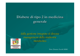 Progetto diabete Bologna