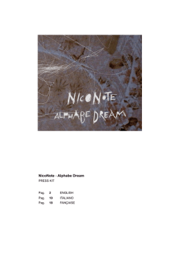 NicoNote - Alphabe Dream
