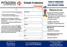 scarica qui il programma e la scheda di adesione