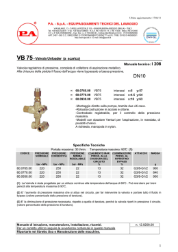 Manuale Tecnico - VB75