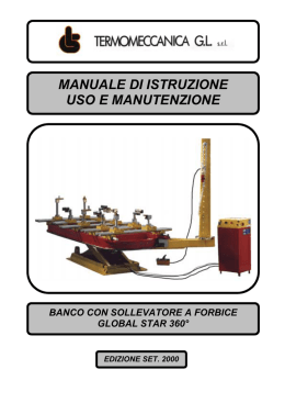 manuale di istruzione uso e manutenzione