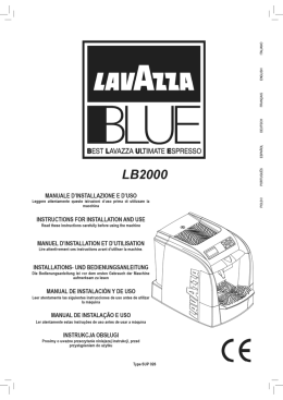 Manuale LB2000