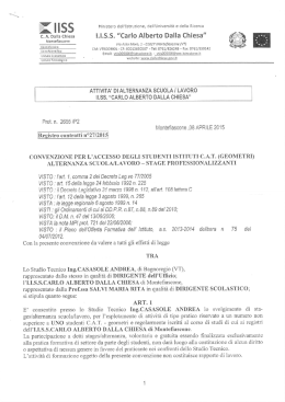 Contratto - CA Dalla Chiesa