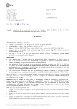 Scarica l&acute;ordinanza - Arpae Emilia