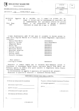 Il sito delle norme della Regione Marche