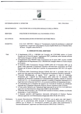 dipartimento - Regione Abruzzo