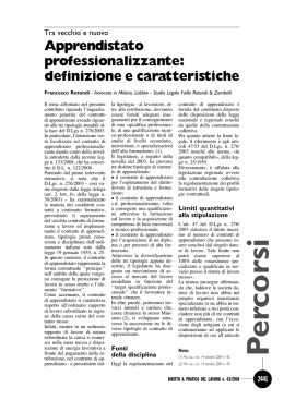 Il Ministro del Lavoro e delle Politiche Sociali