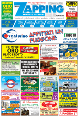 N&deg; 16 0131.260434 - diAlessandria.it