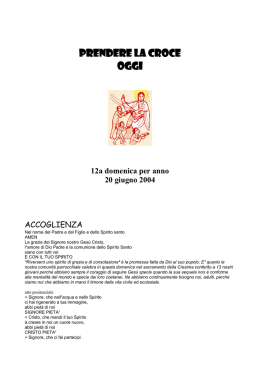 prendere la croce prendere la croce oggi