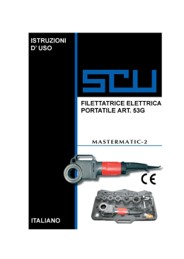 filettatrice elettrica - Società Italiana Commerciale utensili S.p.A.