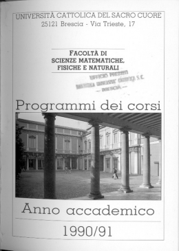 i ` univ&icirc;h&eacute;ta catto&igrave;&icirc;&ugrave;&agrave; "del sacro cuore