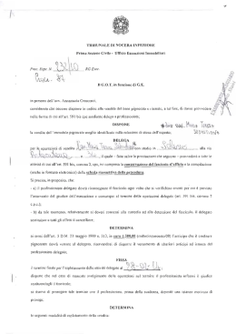 TRIBUNALE DI NOCERA INFERIORE