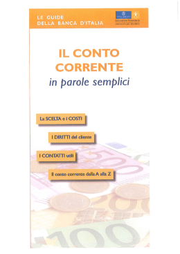 il conto - Euroansa