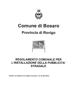 pdf ~809kb - Comune di Bosaro