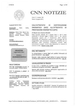 la circolare del notariato 6/6/2013