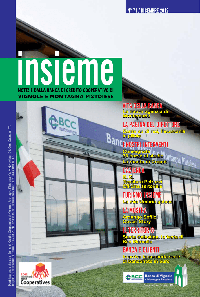 Insieme Dicembre 2012 Bcc Vignole E Montagna Pistoiese