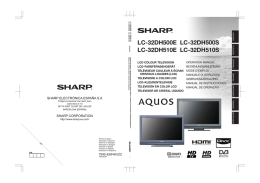 LC-32DH500E/S/DH510E/S Operation-Manual IT