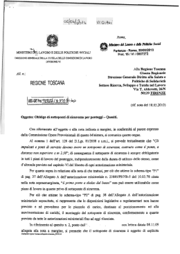 circolare ministero riferimento sottoponti