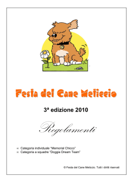 Scarica il regolamento nel formato