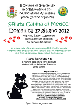SFilat&ograve; Canina di Meﬂcci