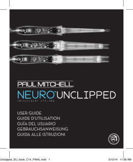 user guide guide d`utilisation gu&iacute;a del usuario